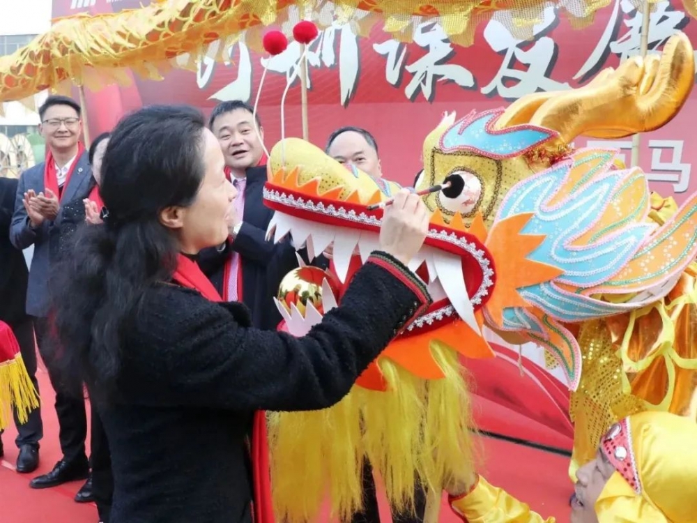 金龍起舞，萬(wàn)馬電纜開工大吉！